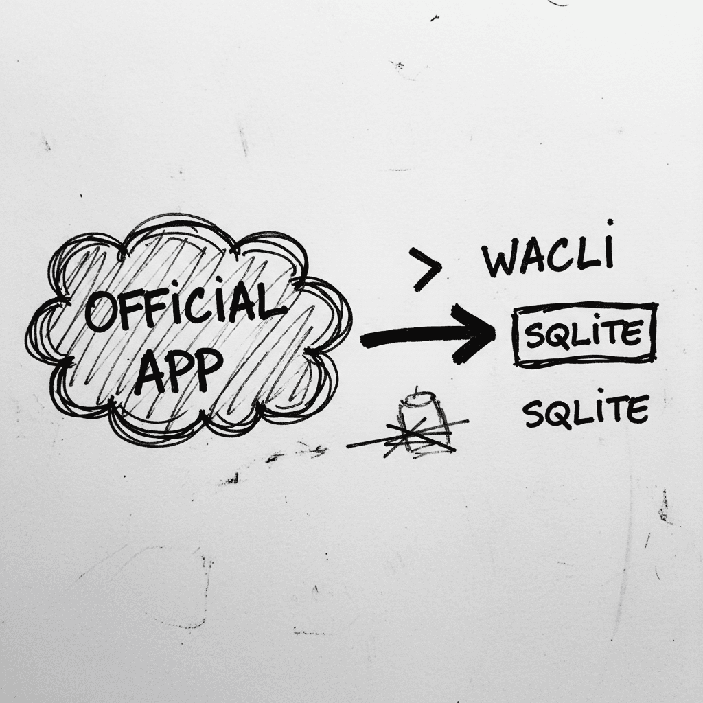 Wacli (WhatsApp CLI) — En nuestro radar