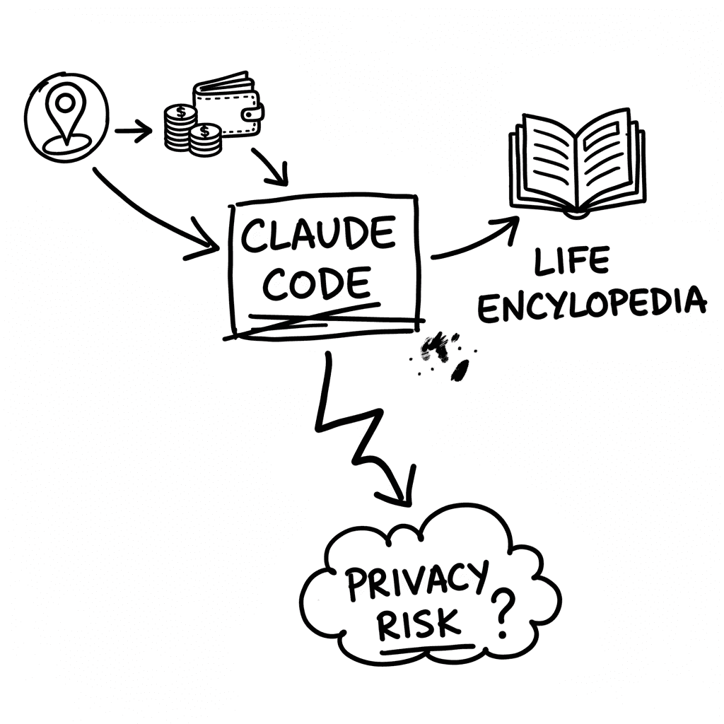Claude Code y la síntesis de datos personales: enciclopedia de vida asistida por LLM