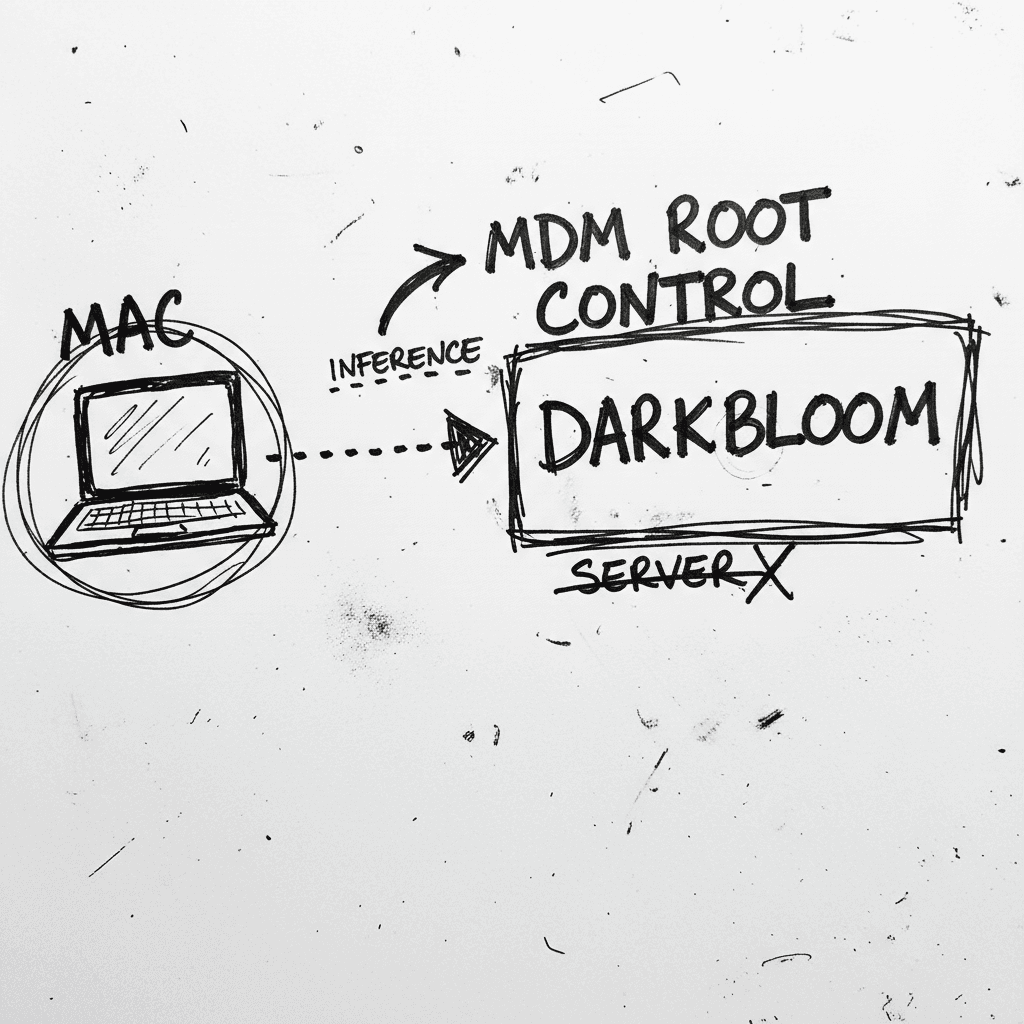 Darkbloom: Hardware-Attested Inference via Mandatory MDM