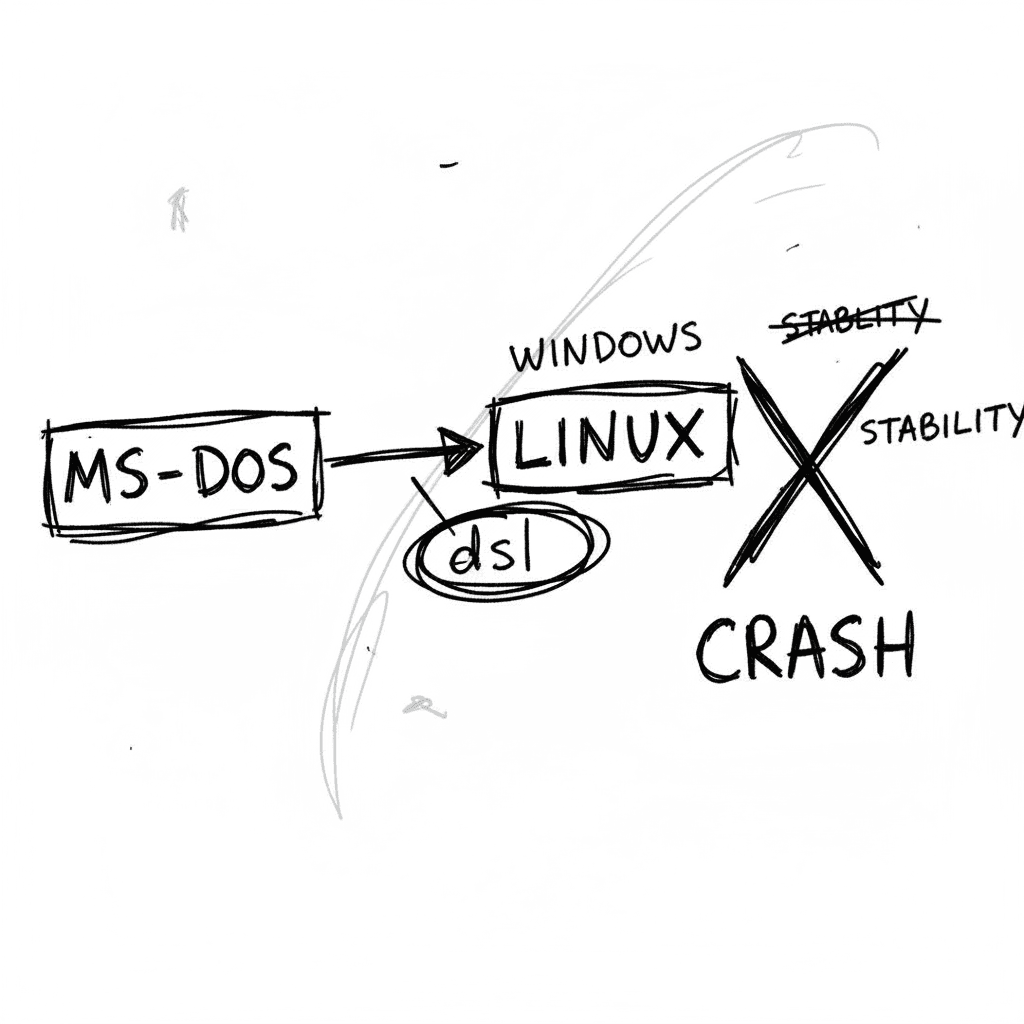 doslinux: Integración de binarios Linux en sistemas MS-DOS y Windows 9x