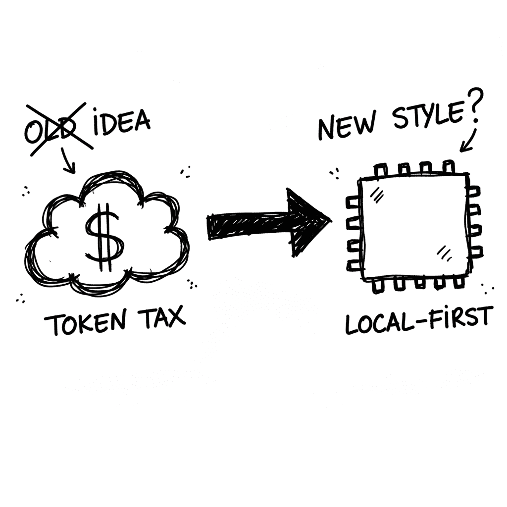 El fin del token tax: Local-First AI y hardware de 2026