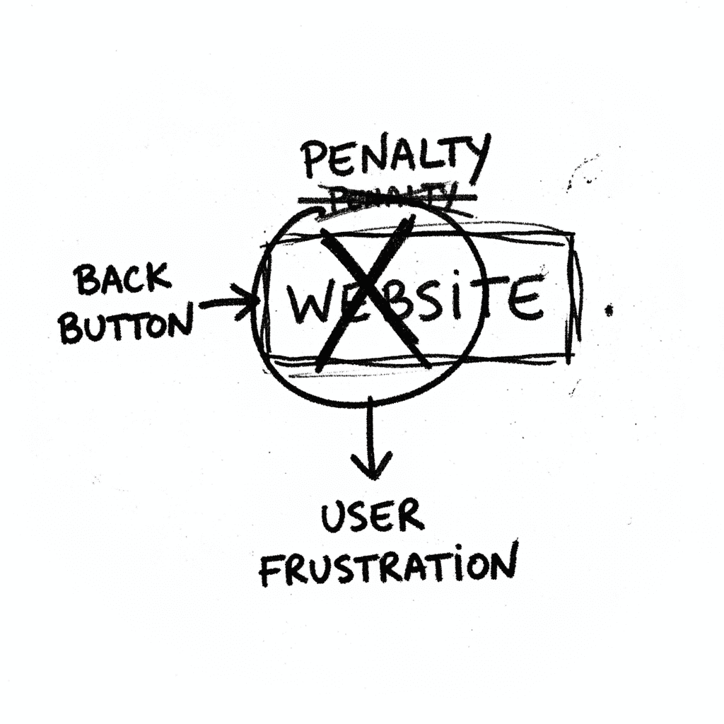 Google Search Central Targets Back Button Hijacking for Spam Penalties