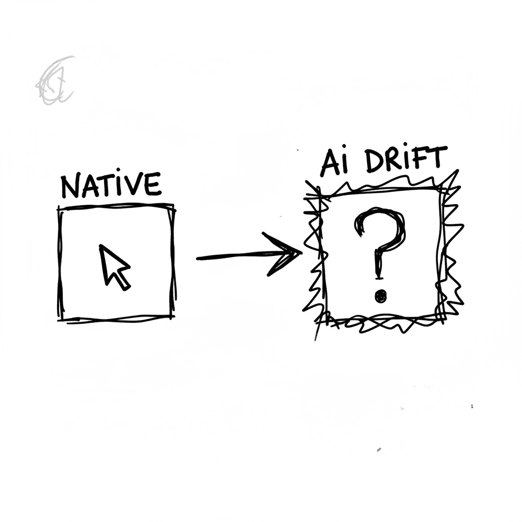 Idiomatic Design Methodology and the Failure of Generative UI Standards