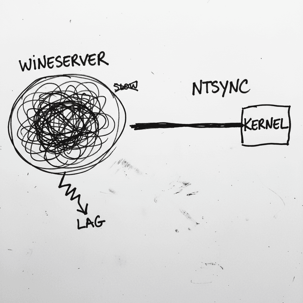NTSYNC: El driver del kernel 6.14 que elimina el cuello de botella de Wine 🟡