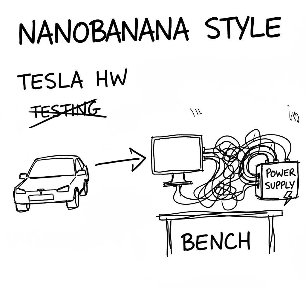 Running Tesla Infotainment and Autopilot Hardware on a Desktop Environment